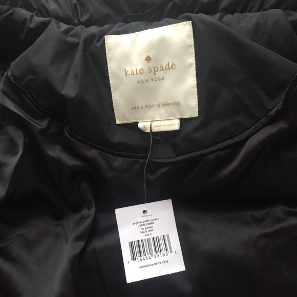SOLD / 🆕Kate Spade Peplum Puffer Jacket NWT - Picture 7 of 8